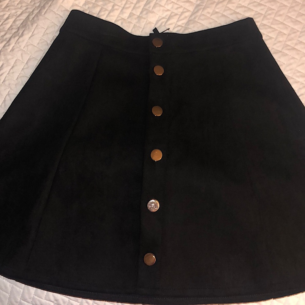 Black button up skirt. New with tags.